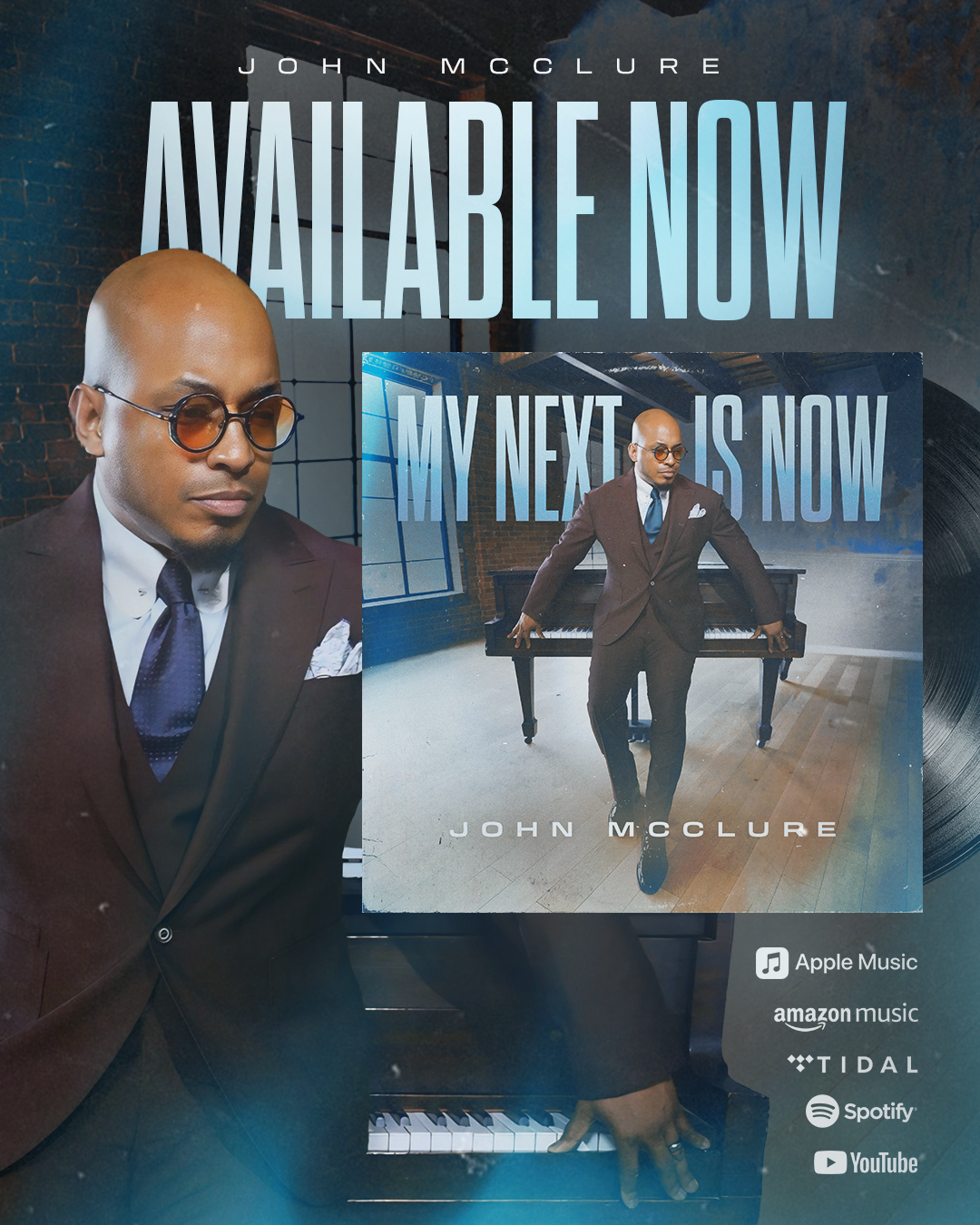 Available Now — John McClure